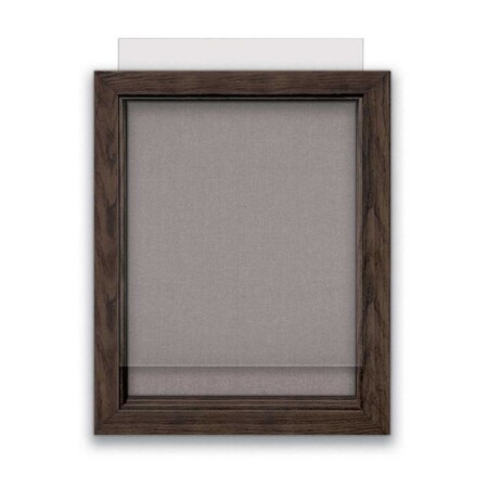 United Visual Products Indoor Enclosed Combo Board, 72"x36", Gold Frame/Green & Cloud UVCB7236G-GREEN-CLOUD
